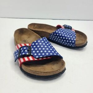 Birkenstock Birki's‎ Catalina American Flag Stars & Stripes Sandals 35 US 5